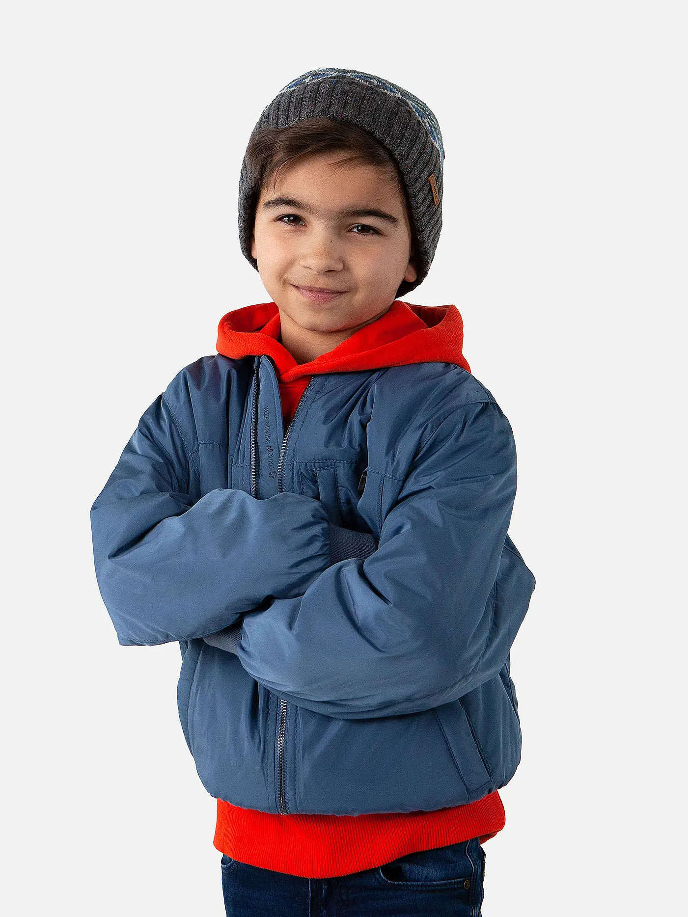 BARTS | Jungen Mütze - Haube JEKOBE | grau
